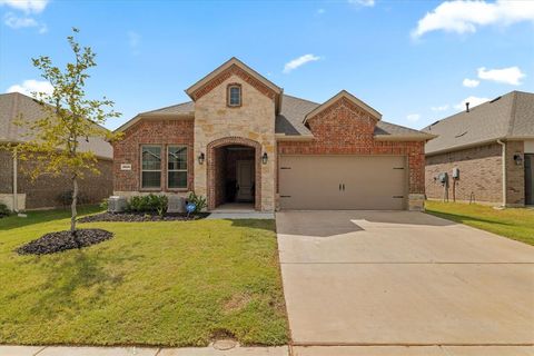 A home in Aubrey