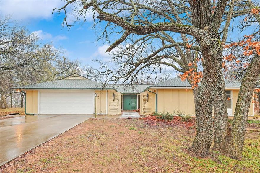 Explore the potential of this investor-friendly gem in Runaway Bay, TX, a 3-bedroom, 2.5-bath residence with 2,104 square feet of living space, all set on a spacious 0.35-acre lot overlooking the golf course. This diamond in the rough offers generously sized bedrooms are separate from the primary retreat. Transform the carpet, ceramic tile, and vinyl floors across the 2,104 square feet into a personalized masterpiece.

The kitchen, featuring a dishwasher and disposal, is ready for your culinary vision. A separate utility room and split-bedroom layout enhance practicality. With a little TLC, this 2,104-square-foot home on the golf course can become a unique retreat on the expansive 0.35-acre lot. Seize the opportunity to make your mark on this promising property and create your dream home overlooking the green landscapes.