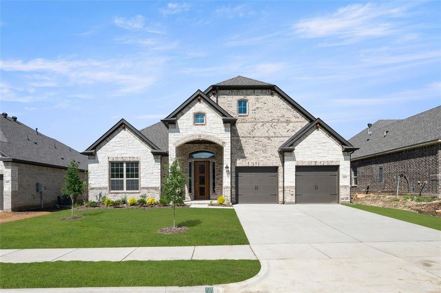 Step into a brand-new Waxahachie home that’s ready for its very first chapter—and yours. This 2,603 sq ft build was designed for the way people actually live today: open spaces, natural light, and finishes that feel clean, modern, and easy to make your own.

The heart of the home is the kitchen and living area, where a gas cooktop makes cooking feel effortless and a cozy gas fireplace anchors the room for evenings spent unwinding or gathering with friends. With four bedrooms and three full baths, there’s plenty of room for everyone to spread out—whether you need guest space, a home office, or just a little breathing room. The primary suite is its own retreat, complete with a spa-inspired bathroom and a walk-in closet big enough to stay organized without trying.

When you want fresh air, the covered patio gives you a spot to enjoy the outdoors all year long. And the two-car garage keeps daily life simple.

Located close to I-35E and US-287, you get the convenience of an easy commute without giving up that Waxahachie charm. If you’ve been wanting a brand-new home with thoughtful design, space to grow, and a location that makes life easier, this one checks every box.