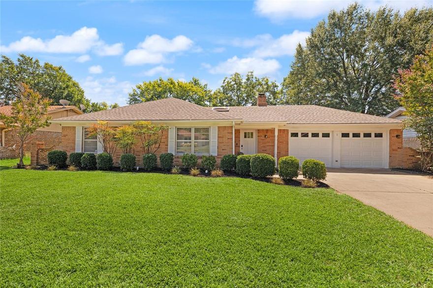 --Seller is motivated and ready to make a deal. Special consideration for offers that can close prior to December 30.-- Beautifully renovated and move-in ready home in one of Arlington’s most desirable neighborhoods. Located on a quiet, tree-lined street with no HOA, this property perfectly blends modern comfort, thoughtful upgrades, and timeless character. From top to bottom, it has been updated with care and attention to detail.

Inside, you’ll find bright, inviting spaces that have been thoughtfully updated throughout for modern comfort and everyday living. The kitchen showcases custom-built cabinetry, quartz countertops, stainless steel appliances, and luxury vinyl plank flooring that continues through the main living areas. Every bathroom and living space has been refreshed with quality finishes, new paint, and cohesive design. The flexible four-bedroom layout includes a front room that can serve as a home office, playroom, or creative flex space, while a cheerful sunroom just off the main living area provides the perfect spot to enjoy morning coffee, unwind in the evening, or curl up with a favorite book.

Two major improvements bring lasting peace of mind: a brand-new roof completed in July 2025 and the full replacement of 81 feet of original cast iron sewer lines beneath the home. These high-cost, behind-the-scenes upgrades add meaningful value.

Step outside to a spacious backyard shaded by mature trees, complete with a versatile storage building ideal for hobbies, tools, or outdoor entertaining. Zoned for highly rated Butler Elementary in Arlington ISD, the location also offers quick access to River Legacy Park, AT&T Stadium, Globe Life Field, Texas Live, and DFW Airport.

Thoughtfully updated and attractively priced, this home offers flexible closing and immediate possession, making your move simple and stress free. Schedule your showing today and experience the difference true craftsmanship makes.