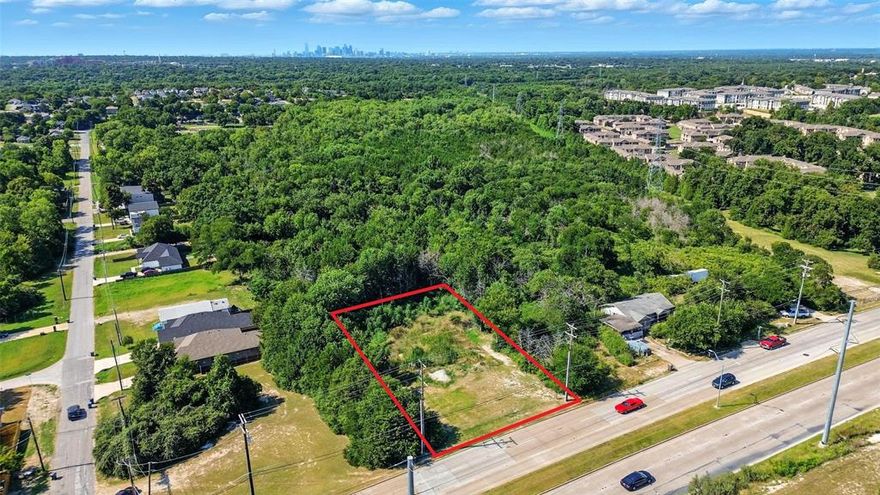 Here is your chance to own a flat lot in Dallas!  There is lots of construction all around this area and you could built a home, a multi unit or just sit on it as there are not time restrictions on developing.   There also are no HOA fees!  Close to Miller Family Park.  There is a brand new fire station about 2 blocks away.  Surrounding areas are being revitalized.  Several homes have been torn down and modern square white buildings have been built in their place.  There are also several newer apartment complexes, convenience stores and two retirement communities as you go east on the road.  Several churches within a few blocks along with daycare.  UNT south campus is within about a mile from the property.   You could have a phenomenal view of downtown Dallas if the back of the property was cleared a little.