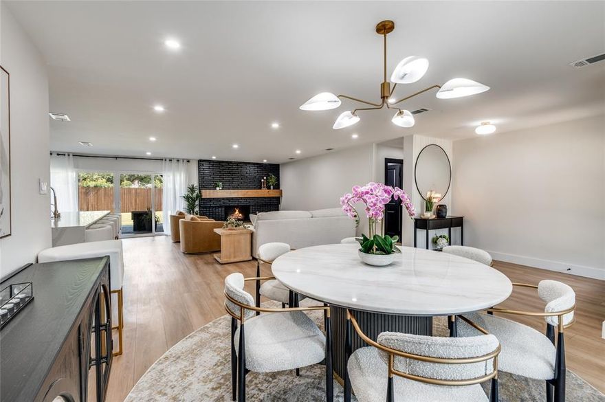 Modern Comfort Meets Cul-de-Sac Calm in the Heart of Dallas. 

Welcome to effortless North Dallas living. Tucked inside one of the city’s most prestigious, tree-lined neighborhoods, this beautifully updated single-story home delivers the style, comfort, and convenience today’s modern buyer actually wants — without the stairs, stress, or compromises.

Step inside to a bright, open layout that flows with ease, making everyday living feel lighter and entertaining feel intentional. The kitchen anchors the home with clean finishes and generous prep space, perfect for quick weekday meals or hosting friends who always end up gathered around the island anyway.

The living spaces strike that ideal balance of cozy and polished, offering room to unwind, work, play, or all three. The private primary suite gives you a quiet retreat at the end of the day, while the additional bedrooms flex effortlessly for a home office, gym, or guest space.

Out back, the yard is just the right size — enough room to enjoy, not so much that it becomes a weekend job. Grill, garden, or simply relax under the Texas sky.

And the location? It’s the North Dallas trifecta: a prestigious neighborhood, quick access to top shopping and dining, and coveted proximity to the Dallas private school corridor — a major lifestyle win for families and professionals alike.