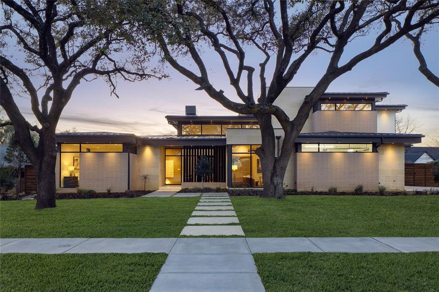 Welcome to your dream oasis, a stunning new modern masterpiece with a touch of mid-century elegance, crafted by KEhomes. Nestled on a .38-acre lot, this architectural gem boasts 5 bedrooms and 5.1 bathrooms, offering an unparalleled living experience.

Step inside to discover a world of sophistication and style. The main level is a sanctuary of comfort, featuring a sumptuous primary suite, a welcoming guest room, and a versatile office space. Two expansive living areas invite you to unwind, including a gracious outdoor living space that overlooks a shimmering pool, perfect for relaxation or gatherings.

The heart of this home is its dream kitchen, a culinary haven complete with a secondary catering kitchen, ideal for hosting intimate dinners. The downstairs den is a haven for entertainment, featuring a chic wet bar that seamlessly services the outdoor pool and entertainment area.

Ascend to the upper level, where three additional bedrooms await, each with its own ensuite bath and walk-in closet, ensuring privacy and comfort for all. The game room, complete with a stylish wet bar, offers a perfect retreat for leisure and play.

This home is more than just a residence; it's a lifestyle. Experience the perfect blend of modern luxury and timeless design in a setting that promises to elevate your living experience to new heights.