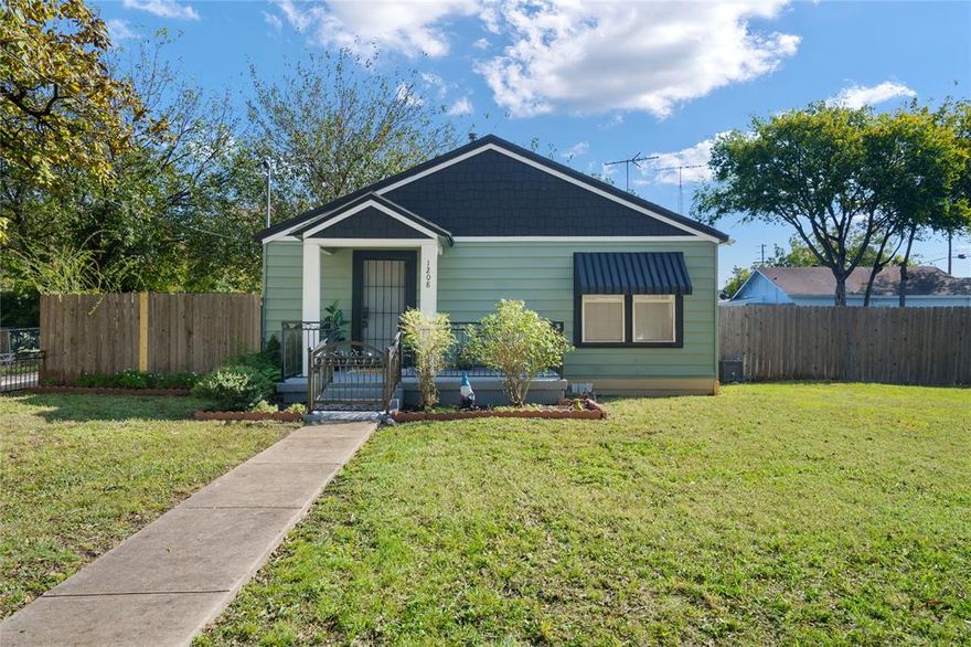 Adorable craftsman cottage in prime McKinney location! Charming 2 bedroom, 1 full bath with an added office, just a few minutes from downtown McKinney. This beautifully renovated home now features an open floor plan that maximizes space and flow. Enjoy extra space for a cozy sitting area in the primary bedroom. The bathroom is a dream, completely updated with modern finishes. Updates within the home include a new foundation, updated plumbing (PEX piping) and electrical, fresh paint and new flooring and subflooring throughout and so much more! Situated on nearly a quarter acre across two lots, there's plenty of space for RV storage or other outdoor projects, with garage electricity ready for your RV. Washer, dryer and refrigerator stay with the home. Don't miss this beautifully updated cottage with modern comforts and classic charm.