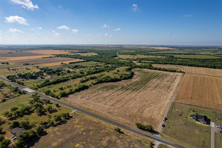 Cole Creek Ranch is prime development or land investment opportunity of this 181-acre tract, outside City Limits, Waxahachie ETJ.  Property has approx. 1103’ feet of frontage on FM 879 with close access to US Hwy 287, I-45 and I-35.  Surrounded by future Hines and DR Horton development.  Tract 1 consists of 41.357 AC.  Tract 2 consists of 139.789 AC and has a water easement with Hines Development.  City Water, City Sewer and electric available.  Southern Pacific Railroad runs E-W between tracts.  AG exempt.  Seller to consider subdividing.  Recent survey available.  The options are endless to convert this land into future Best Use.  Buyers or Buyer’s Agent to verify all information provided and verify utilities.