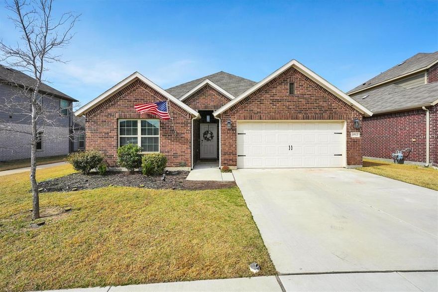 Welcome to this beautifully maintained brick ranch-style home located in the beautiful master planned community of Copper Creek. Offering comfort, charm, and modern convenience, from the moment you arrive, you'll love the inviting curb appeal—highlighted by a clean facade, gabled rooflines, and a welcoming covered entryway.
Step inside to discover an open and thoughtfully designed floor plan that maximizes both space and natural light. The large living area flows seamlessly into the kitchen and dining spaces, creating an ideal setup for entertaining or enjoying everyday living.
The kitchen features ample cabinetry, modern fixtures and appliances, and generous counter space, perfect for home cooks and family gatherings. Spacious bedrooms provide plenty of room for rest and relaxation, while well-appointed bathrooms offer a clean, contemporary feel.
Outside, the backyard provides an excellent canvas for outdoor gatherings, gardening, or simply enjoying the sunshine. The attached two-car garage adds convenience and additional storage options, along with the brand new storage shed. 
Located in the desirable Copper Creek community with nearby parks, shopping, dining, and a community school, this home offers the perfect blend of suburban comfort and everyday practicality.