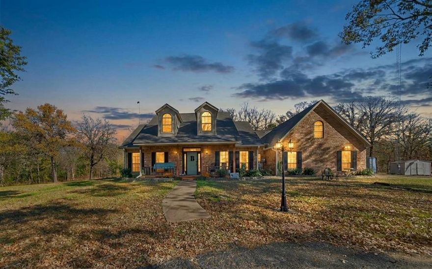 Discover 7.94 beautiful acres in highly sought-after Edgewood ISD, featuring a spacious 5-bedroom, 4-bath home with 2,428square feet of thoughtful design and custom craftsmanship. This inviting home showcases beautiful wood specialty ceilings, rich wood flooring, quality wood cabinetry, and a warm, welcoming fireplace—all complemented by abundant natural lighting throughout. Everywhere you look, you’ll find little updated extras that make this property feel both elevated and comfortable. The generous floor plan offers ideal flexibility for a large family, multigenerational living, or anyone who values extra space. Outside, the nearly 8-acre setting provides open pasture, mature trees, and endless opportunity—perfect for hobby farming, livestock, gardens, or building additional structures. Located just off Highway 19, this home is close enough to town for convenience yet far enough to enjoy true peace, quiet, and privacy. It’s the perfect balance of rural living with everyday practicality.