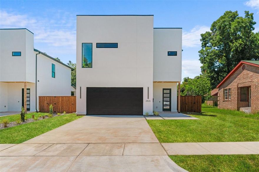 This stucco two-story home offers 4 spacious bedrooms and 4 beautifully appointed bathrooms, with all bedrooms located upstairs for added privacy. The heart of the home features a designer kitchen outfitted with custom cabinetry, luxe gold hardware, and sleek finishes. A dry bar with floating shelves along with an appointed dining area.
Enjoy abundant natural light through expansive windows, highlighting the open-concept living areas. Step outside to a large backyard, ideal for entertaining or relaxing in your own private retreat. A 2-car garage and oversized driveway provide ample parking and convenience.
As an added bonus, the seller is offering a $10,000 credit—use it toward closing costs, interest rate buy-down, or upgrades of your choice.
This home combines luxury and practicality in a growing Dallas neighborhood. Schedule your private tour today!