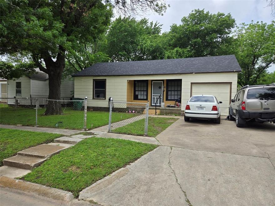 Sweet little investment property with Tenant occupied paying $1,000 per month rent.