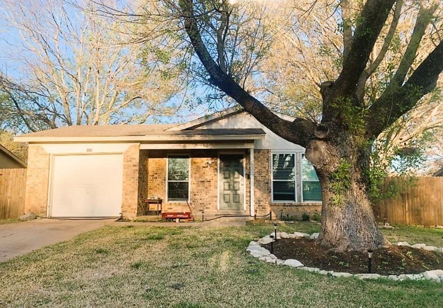 Adorable remodeled home in Cedar Hill. This neighborhood is convenient to everything - a park, the highway, shopping, dining, entertainment, etc! Enjoy three spacious bedrooms, one full and one half bathroom, and a huge bonus room with laundry hookups. The modern kitchen design features ample drawer and cabinet space, plus shelving on one wall, making organization a breeze. An electric range and built-in microwave add convenience, while the cozy dining area sits adjacent to the kitchen for easy meal gatherings.
The nice-sized living room offers plenty of entertaining space for family and friends. The bonus room is accessible from the garage or the master bedroom, and includes a back door leading to a large fenced backyard—perfect for outdoor activities or pets. The bathroom can be reached from the master bedroom or hallway, with a door separating the master bath vanity and commode from the full bath area for added privacy. All bedrooms were repainted a neutral color.
This home features a one-car garage with an opener, and the side yard has a gated area ideal for storage, a dog run, or other uses. Enjoy a few fruit trees planted out back, providing fresh fruit and a touch of nature to your outdoor space!
Tenant occupied until July 17th. Tenant would love to renew if possible, but has the home until then at minimum.