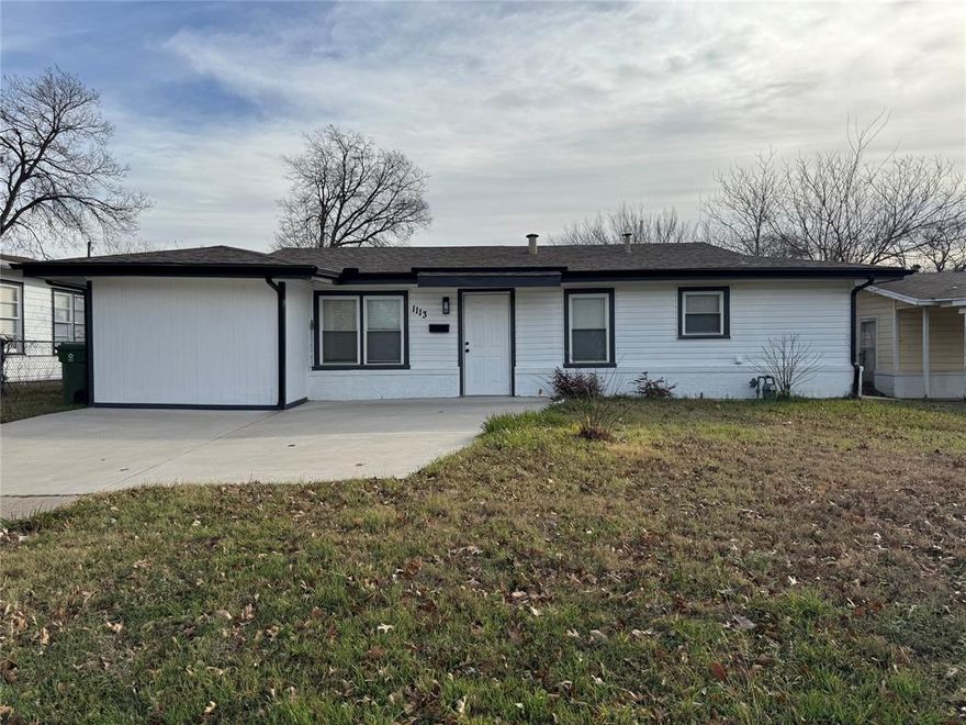 Welcome to 1113 Roosevelt St, Arlington, TX 76011, a beautifully newly renovated home located just minutes from AT&T Stadium and Arlington’s premier entertainment district.

This thoughtfully updated property offers the perfect blend of modern luxury and prime location, making it an exceptional opportunity for both short term rental investors and first time homebuyers. Less than a 15 minute walk to the Dallas Cowboys Stadium, this home is ideally positioned for game days, concerts, and year-round events, providing strong income potential for those seeking a turnkey investment.

Inside, you’ll find an intimate yet efficient floor plan designed to maximize comfort and style. The home features luxury finishes throughout, including updated flooring, modern fixtures, a sleek kitchen, and a refreshed bathrooms all completed with attention to detail. Every space feels intentional, contemporary, and move-in ready.

For investors, this property offers immediate short term rental appeal in one of Arlington’s most sought after locations. For owner occupants, it provides a cozy, low maintenance home with upscale touches rarely found at this price point.

Whether you’re looking to expand your investment portfolio or purchase your first home near the heart of Arlington, 1113 Roosevelt St delivers location, lifestyle, and opportunity.