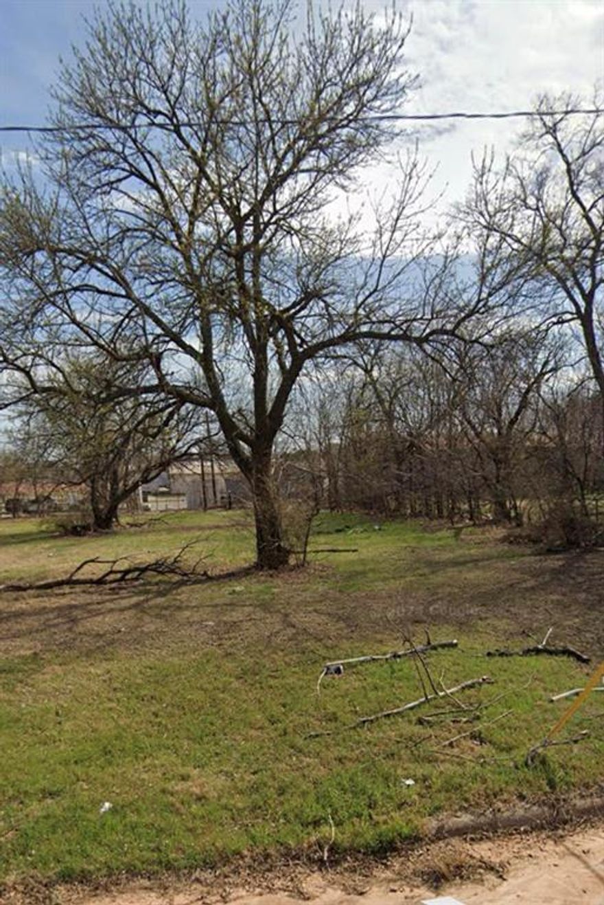 Vacant lot - empty canvas, ready to build on!