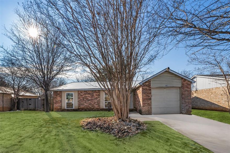 Positioned just 20 minutes from downtown Fort Worth, this home is being sold in AS-IS condition and presents a unique opportunity for investors or cash buyers with a vision. With no HOA to limit your possibilities, you’ll have the freedom to bring your ideas to life. Step outside to a spacious backyard with a mature shade tree and plenty of room for family and pets to enjoy. Served by Fort Worth ISD, with Woodway Elementary just minutes away. Ideally situated near Chisholm Trail Parkway and Interstates 20 and 35W, you’ll enjoy having convenient access to shopping, dining, and entertainment.