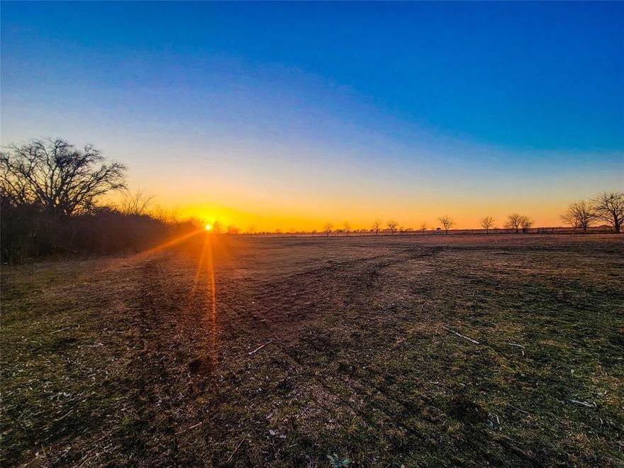 Lots of potential to just use land as grazing, build your dream home, build a barn to house your animals, grow crops, and more.  This beautiful tract of land has so many potential uses.  There is a seasonal creek that is full most of the year.  Must see!