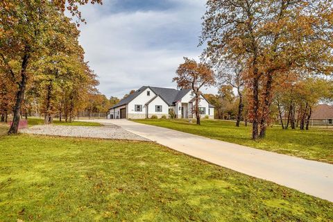 Photo of 324 Zion Forest Trail, Poolville, TX 76487 (MLS # 21128911)