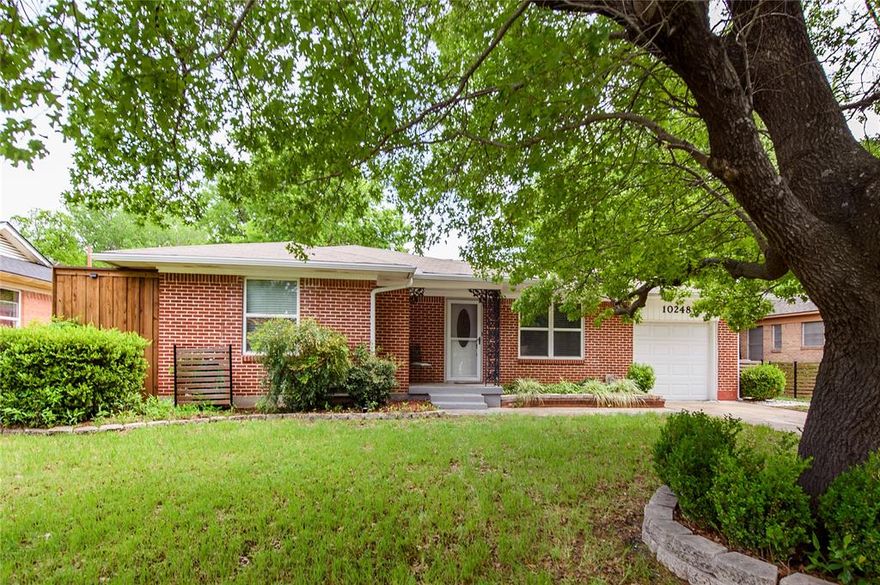 The quiet tree filled street seamlessly blends timeless craftsmanship with modern essential upgrades, the pride of ownership is unmistakable. Charming interior boasts rich original hardwoods, solid natural-wood doors, and granite countertops accented by elegant crown molding. This isn't just a surface-level flip—the current owner has invested in the bones of the home by replacing all gas and sewer lines. The open layout also includes a convenient stand-alone laundry room and a backyard retreat perfect for summer BBQs under the retractable awning. Move right in and start watching your favorite shows, as all TVs stay with the home! Refrigerator and washer, dryer are negotiable.
The sq ft noted on the tax docs are not correct, measurement docs are in Transaction Desk