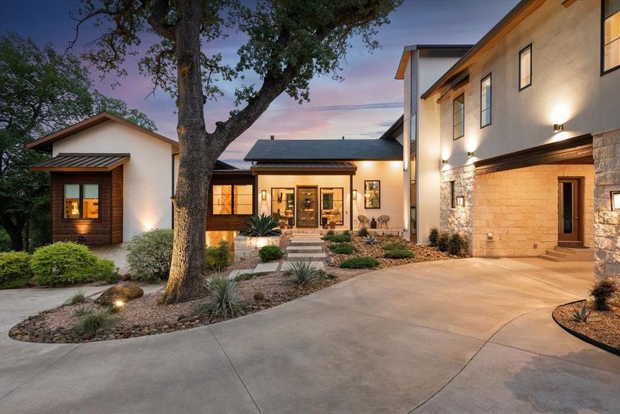 Nestled in the trees in Southlake Texas is a serene & private estate. The tall trees provide shade & privacy, making it an ideal location for relaxation & entertaining.  As you step inside, you'll be greeted w an open-concept design that exudes luxury & comfort. The expansive living area w high ceilings, large windows create bright airy feel, letting in natural light & beautiful views.  The kitchen is modern & spacious, with top-of-the-line appliances, ample storage w a large island & breakfast bar. This area is perfect for hosting parties & entertaining guests.  The backyard is equally impressive,  w party-ready setup & includes a beautiful pool and spa, a patio w plenty of seating & outdoor kitchen. The backyard is very private, shielded from outside view by the lush trees.  The combination of the home's design, location, & amenities would make it the perfect place to unwind and escape. If you're looking for a quiet retreat & entertainer's paradise, this home has it all.