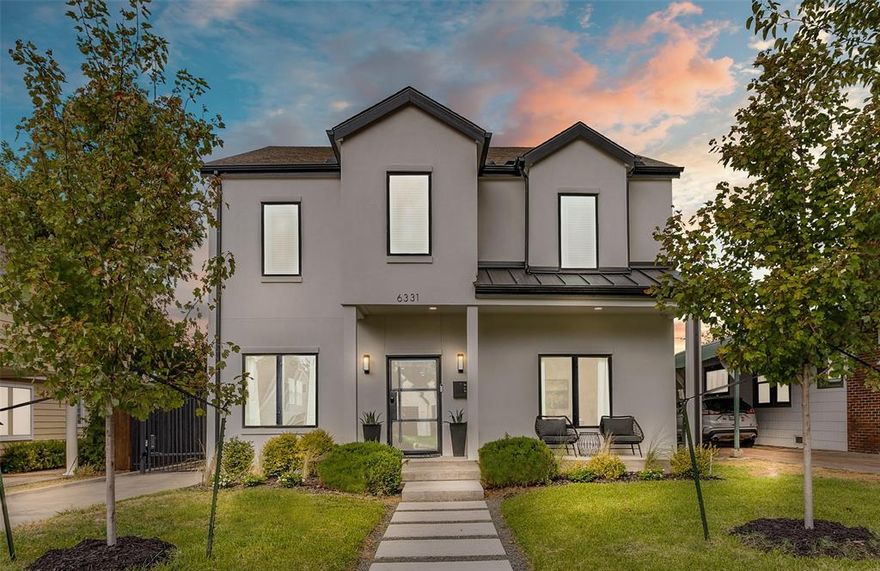 Beautifully remodeled with designer touches, this fabulous home boasts an open floor plan with plenty of natural light, and premium features such as new hardwood floors and quartzite countertops! Step through a luxurious steel door opening into the open concept floor plan. The 1st floor has a large office with street views, a large bedroom with ensuite full bath, and powder bath. The kitchen has ample cabinet space, natural quartzite stone and new modern appliances. The 2nd floor has a spacious primary bedroom with an oversized shower and stand alone tub as well as a grand walk in closet. There are also 2 large bedrooms with walk in closets and Jack & Jill bath and 2nd floor utility room. Treat yourself and guests to the sizable game and media room with plenty of space for activities or as 5th bedroom! Oversized two car garage with L2 EV charger and nice sized yard! Located in desirable Lakewood Heights, Showings begin after May 5th!