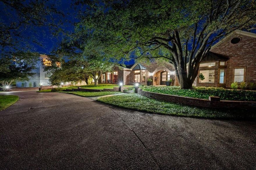 A distinctive, purposefully designed estate where luxury is not an aspiration, but an everyday norm. Wonderfully located in the Heart of Texas, with easy access to both Waco Commercial airport and or executive airports. 2313 Country Spring is 23,000 square feet, set on 40 acres, designed to accommodate a fun and active lifestyle. Up the concrete driveway, almost immediately the canopy of live oaks transport you to a place of serenity, privacy, and restful seclusion. Property buildings include main house with three separate wings, a unique and private guest suite, historic guest house charmingly referred to as the Red Barn, 12,000 sq. ft. shop&horse barn, two horse sheds, sheds to support operating systems for 1600 ft water well and the impressive solar system, and 22,000 gallon commercial water tank for redundancy and-or off grid living...property on city water as well. Every detail is warm, welcoming and gracious. The main kitchen is modern, clean-lined Poggenpohl cabintery complimented by trillium, black walnut, and granite countertops plus high end appliances like Wolf and Subzero. Bright & spacious for your entertaining dreams. There are 4 eating areas plus a warm and inviting bar area in the kitchen. All bdrms -1 divided between 2 wings, anchored by a central sitting room include spacious and luxurious ensuite bathrooms. An executive board room, a golf simulation&media&billiards room complete with a second full kitchen, a 1200 sq ft workout room with professional grade equipment plus a full size shuffleboard and air hockey tables and an indoor wave current lap pool and second half bath provide for lavish and completely fun family gatherings or a remarkable executive retreat. The guest suite is nothing short of extraordinary and must be seen to be truly appreciated. Property comes completely turn key furnished and would also make a wonderful retreat, spa, detox center, executive training center. This is a MUST SEE. Website available for more details.
