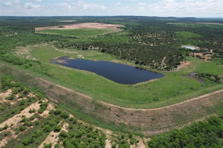 Georgous views for miles on this 347 acre ranch. Valley Creek runs through the property and there is an approximate 6 acre government flood control lake C.O.E. at the back end of the property. Excellent Hunting!! Deer, hog, dove, quail and more! Water meter on site. Entry easement will run down the left side of the property from the gate where it is currently. Multiple building sites. The possibilities are endless. 10.01 acre minimum if divided.