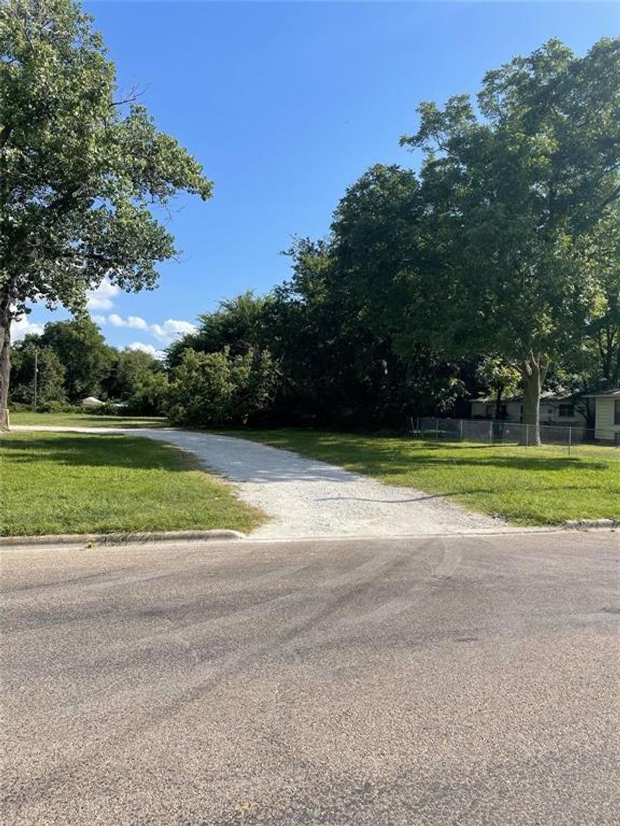 Hard to find lot in the City Limits of Whitesboro Texas!  This large lot is ready for your dream home.  Almost half an acre in size you wont find another one like it.  Located close to Godwin Park and Trollinger Park the location is really perfect.   Easy access to Hwy 56 (Main Street) and Hwy 377.  Don't miss an opportunity at this one!