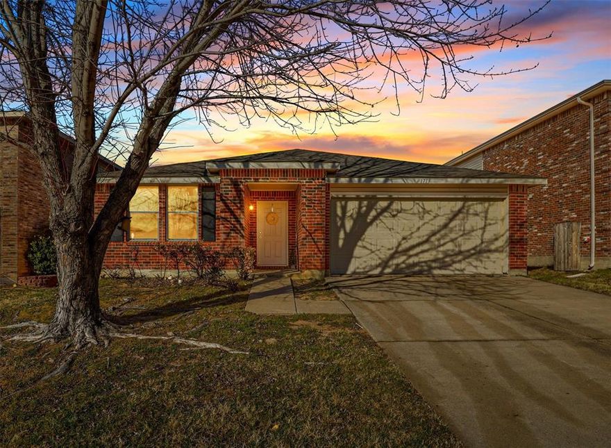 Great 4 bedroom, 2 bath, one story home in the Northwest ISD off of 114. The home has newer carpet in all bedrooms and laminate flooring in living areas. The community has 2 pools, playground, and walking trails. Walking distance to elementary school. Convenient access to the DFW area via I35.