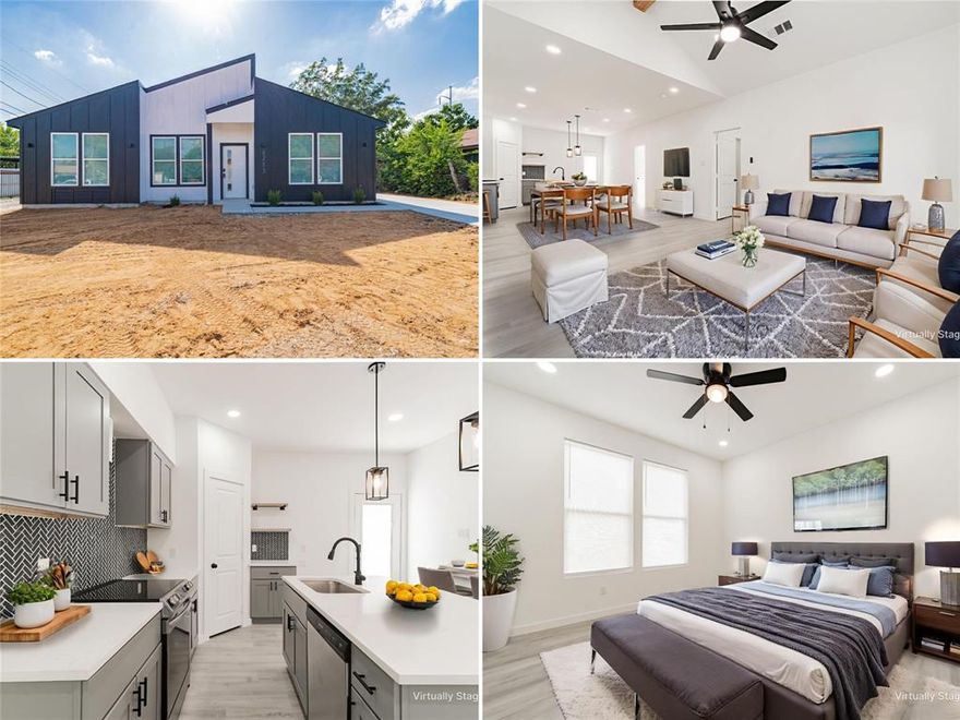 **OPEN HOUSE, SATURDAY, NOV 1st 11:30am - 1PM** Welcome to this newly built home featuring a modern open-concept layout. The living, dining, and kitchen areas flow together seamlessly, creating a functional space ideal for everyday living and entertaining. This efficient floor plan offers four well-sized bedrooms, two full bathrooms, and generous walk-in closets in every room. Thoughtful design choices and clean finishes add a polished look throughout. Conveniently located just 15 minutes from Downtown Dallas with quick access to major highways.