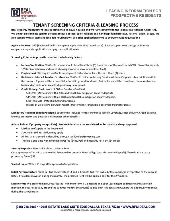 Canterbury Crossing Ph 01-08 - Residential Lease