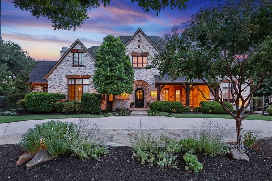 Stunning Southlake Estate located in Palomar Estates with Unmatched Amenities & Prime Location

Welcome to 908 Los Altos Trail—where luxury, location, & lifestyle converge in this exceptional 5 bedroom, 6 and a half-bathroom custom home. Ideally situated next to a peaceful park (no side neighbor!) & less than 2 miles from the Vaquero Club, 10 minutes to DFW Airport, & 2 minutes to Highway 114, this home offers the perfect balance of privacy and convenience, all within the award-winning Carroll ISD.

Step inside to soaring ceilings adorned with exquisite wood beams, abundant natural light throughout, a warm and inviting living room with a striking fireplace, & a thoughtfully designed floor plan offering 2 bedrooms downstairs & 3 upstairs. The serene primary suite is a private retreat, complete with its own fireplace, direct backyard access, a sitting area, & a spa-like bathroom with separate vanities, a freestanding tub, and generous counter space.

Working from home is a dream with a private study and custom built-ins, plus an additional nook for flexible workspace.

Designed for comfort and entertaining, the gourmet kitchen features a built-in coffee system, expansive prep space, a walk-in pantry, & seamless flow into the spacious living & dining areas. There’s room for everyone with 3 living areas (2 down & 1 up), a game room, a downstairs exercise room, & even a climate-controlled 20x14 storage room!.

Step outside to your own resort-style oasis—an entertainer’s dream. The backyard features a newly resurfaced Claffey-built pool, large cabana with outdoor fireplace, cozy fire pit, & full-size sport court for endless fun.

A new Level 4 Impact Resistant Roof was just installed last week!

This rare find checks every box: a functional & elegant floor plan, incredible outdoor living, top-tier schools, unmatched access to DFW and major highways, and every convenience Southlake has to offer—from upscale shopping and dining to premier golf and recreation.