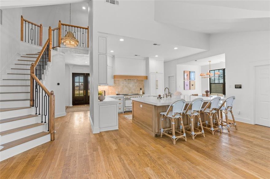 Completely reimagined and expanded, this stunning North Rockwall estate at 990 Cornelius Rd, Rockwall, TX 75087 delivers luxury living, unmatched versatility, and prime location on 2.5 pristine acres with a total tax rate of 1.3179. Recently renovated with approximately 1,500 additional square feet added, the home now offers an impressive 5,088 sq ft featuring 6 bedrooms, 5.5 baths, multiple living areas, and flexible spaces designed to adapt to your lifestyle.

The extensive renovation includes the addition of a full bath and three new rooms - two currently utilized as bedrooms, with a third easily functioning as a seventh bedroom, office, media room, or fitness space. The fully operational private apartment is ideal for multigenerational living, guests, or income potential, complete with its own full kitchen, living and dining areas, bedroom, bath, and private balcony.

The primary suite is a true retreat, showcasing a luxury inspired spa bath and an adjoining flex space perfect for a private office, gym, sitting room, or secluded lounge. At the heart of the home, the open concept kitchen is designed for entertaining and gourmet cooking, flowing seamlessly into spacious living areas that make hosting effortless.

Outside, the property continues to impress with a 75x30 red steel, fully insulated workshop equipped with multiple 220 volt outlets, plus an additional 40x30 covered area - ideal for equipment, hobbies, or business use. A horse barn with stalls enhances the estates versatility and rural charm while maintaining close proximity to city conveniences.

Located in highly desirable North Rockwall, just minutes from Downtown Rockwall, The Harbor, and all the shopping, dining, and entertainment along the I 30 corridor. Enjoy quick access to the new HEB and the rapid growth and development at FM 549 and John King, further strengthening long term value.

Luxury, land, location, and limitless potential - this is Rockwall living at its finest.