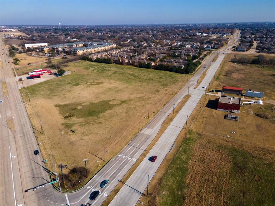 3.5 acres at the hard corner of S. Greenville Ave and Chaparral. Zoned retail this is the gateway in to Allen. Ideal location for a shopping center, restaurants and more. 6 lane divided roads on 2 sides. Signalized intersection with high visibility and growing traffic counts. Chaparral divides Allen and Plano and connects into Parker, Tx so all 3 cities utilize Chaparral Rd. Greenville is the next major north-south route after Hwy 75. This is a tremendous opportunity in Allen Texas.