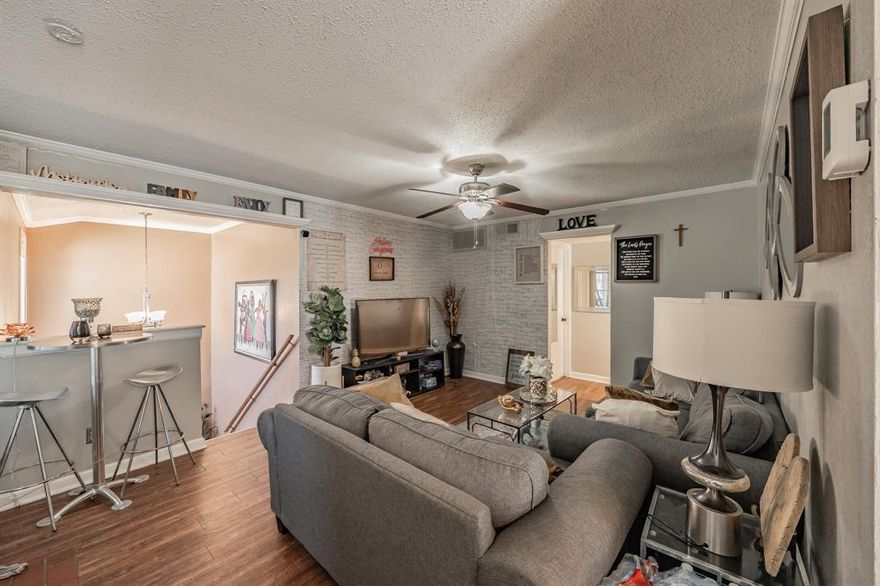 Photos coming soon!  Welcome to this charming townhome with great potential, perfectly suited for a first-time buyer or someone looking to simplify. Several recent improvements have been made to this home including *NEW ROOF June 2025*, *new windows winter 2024-2025*, *new breaker, electrical wiring and upgraded programmable thermostat Summer of 2025*. Yet, this home is priced with VALUE in mind! This cozy home offers a solid opportunity to add your personal touches while building equity. Conveniently located with easy highway access and next to the soon-to-be-built Hurst Hill Elementary School. Tucked away in an ULTRA-QUIET corner of the subdivision, this home enjoys a peaceful location away from the main road. Enter through the spacious 2-car garage and head upstairs to the main living area, where the open-concept living, dining, and kitchen spaces create a comfortable flow. Wood flooring throughout adds warmth and makes for easy maintenance. Step outside to the oversized patio—ideal for outdoor dining, entertaining, or extra storage. The home is completed by 2 bedrooms and a generously sized bathroom with ample storage. *Much of the furniture may convey with the right offer, making this an easy transition.*