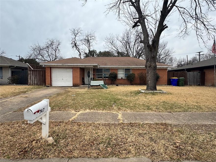 Investor Special! Great home for a fix and flip or fix and hold.