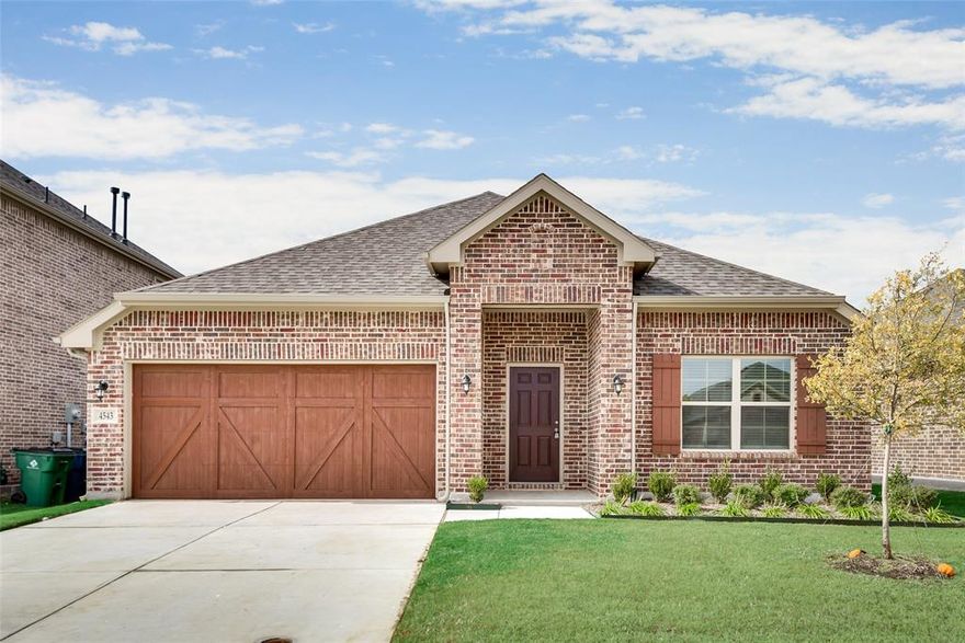 A beautiful Single story house in Celina with Prosper ISD!!! House  has 3 bedrooms, 2.5 baths and a Study, Separate Dining Room. Open floor plan,  kitchen has stainless steel appliances, with granite counter top and walk-in pantry. The master suite offers a HUGE walk-in closet with separate walk in shower. All the bedrooms have carpets and bathrooms have ceramic tiles. Home features a Wi-Fi Thermostat, French Doors, Fireplace, and Covered Patio!