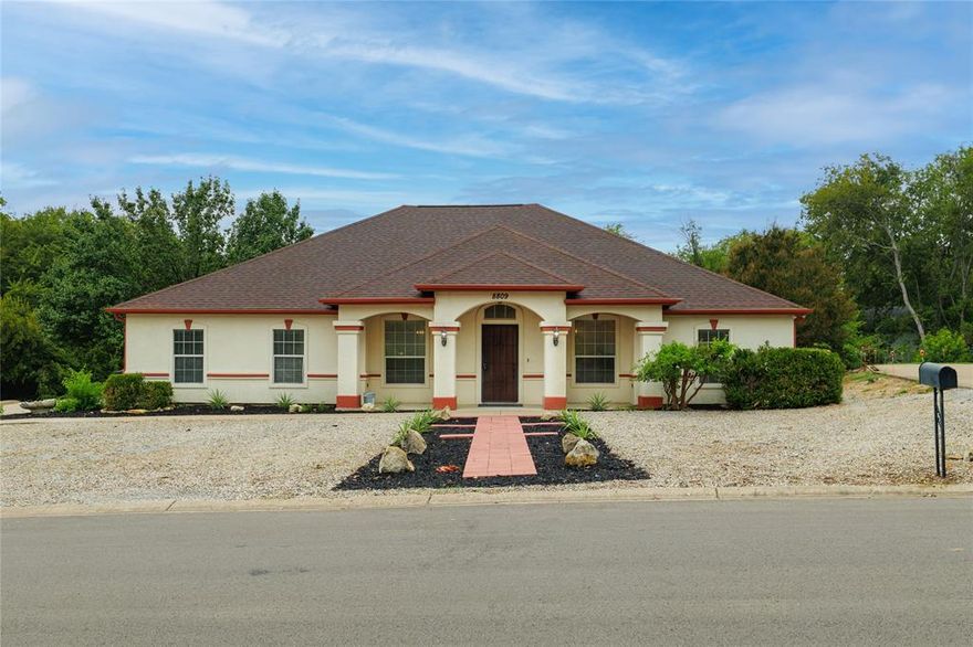 Discover a beautifully laid-out, single-story Southwestern-style residence nestled in the Lake Country Estates community, offering approximately 2,130 sq ft of living space on a generous 0.30-acre lot. Built in 2005, this home provides a blend of timeless charm and fresh updates! This spacious single-story offers 4 bedrooms, 2 bathrooms, and multiple living and dining areas, perfect for entertaining or everyday living. The bright kitchen features quartz countertops, breakfast bar seating, and plenty of cabinet space.

Enjoy peace of mind with a brand-new HVAC system along updates throughout, and a roof that’s in great condition. The primary suite boasts dual sinks, a soaking tub, and separate shower.

Sitting on a generous lot, the home offers great curb appeal, a long driveway, and a private backyard with room to create your ideal outdoor retreat. Located just minutes from Eagle Mountain Lake