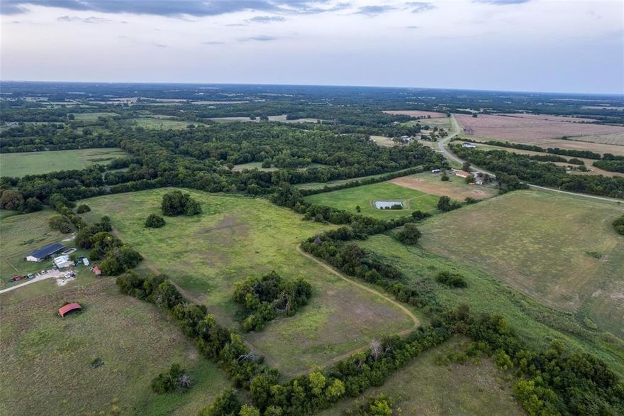 10+ acres ready for a homesite. No deed restrictions so use your imagination and go. This beautiful land is ready to put the ag exemption back on.
Lot 1 MLS is 21257143 available for purchase.