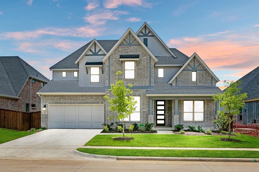 MLS# 20923566 - Built by Coventry Homes - Const. Completed Jun 15 2025 ~ Discover your perfect retreat in this exquisite 4-bedroom, 4.5-bathroom home. With a spacious three-car garage, this residence combines luxury and practicality. Enjoy dinners in the elegant dining room, and take advantage of the butler's pantry for effortless entertaining. A versatile study offers a quiet workspace, while a unique utility room conveniently connects to the primary bedroom. Relax on the covered patio or host gatherings in the game room and media room, designed for endless fun and entertainment. The stunning curved staircase adds a touch of sophistication to the home's design. This property is a must-see! Schedule your showing today and experience all it has to offer!