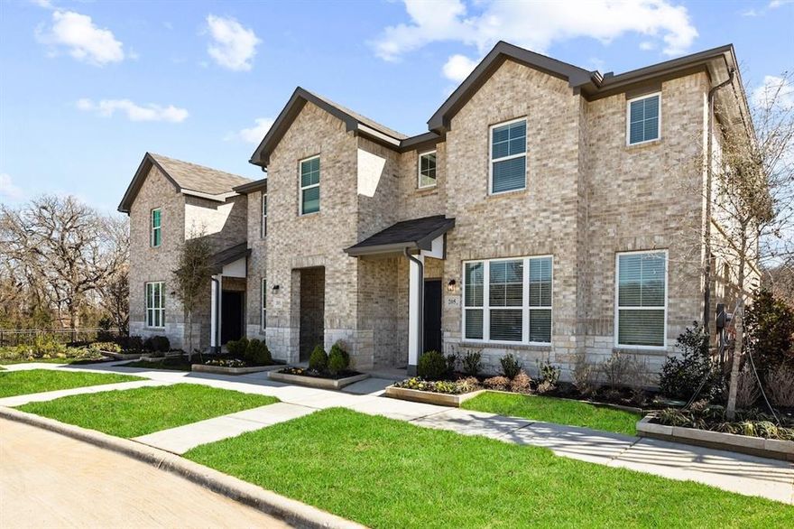 MLS# 21272441 - Built by HistoryMaker Homes - Aug 2026 completion! ~ Two-story traditional townhouse in Mockingbird Estates Townhomes, approx. 1,686 sq ft, built 2026 (construction incomplete; est. completion 8-31-2026). Three primary bedrooms, 3 baths (2 full, 1 half), open floorplan with eat-in kitchen, granite counters, pantry and pantry. Interior features include double vanity, walk-in closets, smart home system, wired for data, cable-high-speed internet available. Luxury vinyl plank and carpet floors. Zoned central electric heat & A-C. 2-car garage, slab foundation, composition roof, exterior lighting and rain gutters.