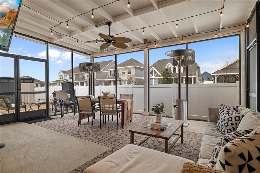 LOCATION LOCATION LOCATION.. Looking to be close to shopping, fine dining, live entertainment? BUT still enjoy the quiet and openness of the country? THIS IS IT!!! 
Located just minutes from the upcoming SPROUTS and TARGET. Easy access to Lake Lewisville, boating, fishing, kayak and paddle boarding among many more outdoor activities. You'll have shopping, dining & entertainment— including HEB, Costco, PGA, Fortunata Winery with live events and Universal Studios.
Welcome to this beautifully designed 4-bedroom, 3-bathroom home in the sought-after Providence Village community! This charming home offers a covered front porch and an upstairs balcony, perfect for enjoying your morning coffee or evening breeze.
Inside, the open and inviting layout includes a dedicated study and a guest bedroom downstairs, along with a full bathroom, making it ideal for multi-generational living or a private home office setup. Unique accent walls add a touch of character throughout the home.
Step outside to an incredible enclosed outdoor space, designed for year-round enjoyment. Stay warm in the winter with space heaters, and keep cool in the summer with a refreshing WATER MISTING SYSTEM. The firepit and shed will convey with the sale, adding both charm and convenience.
For added safety, the home features a reinforced indoor STORM SHELTER under the stairs, large enough to accommodate up to four adults.
The garage is a standout feature, offering a full SCREENED DOOR, transforming it into a versatile space for an exercise gym, additional living area, or workspace. The Polyaspartic floor coating ensures long-lasting durability.
Looking for a GREAT SCHOOL DISTRICT? Aubrey ISD is among the top rated in the area. 
This home truly this home offers the perfect blend of comfort, style, and convenience. 
Don’t miss out—schedule your showing today!