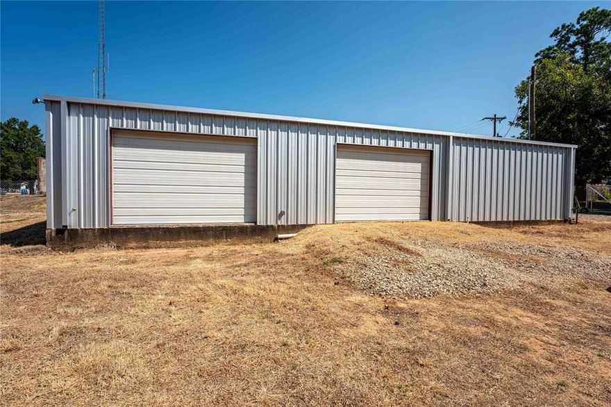 1,680 Sq Ft Commercial Building located in west Paris off Business Hwy 82. Turn key new construction contractor garage featuring 2 offices, receptionist area, break room and two overhead doors. Interior includes closed cell spray foam insulation, new electric, new plumbing, full bathroom, and new window units throughout. 50 Amp RV plugs outside on the SW corner and 50 amp welding plugs inside. Set up perfectly for a commercial business such as plumbing, HVAC, or carpentry. Zoned commercial and ready for your new or existing business!