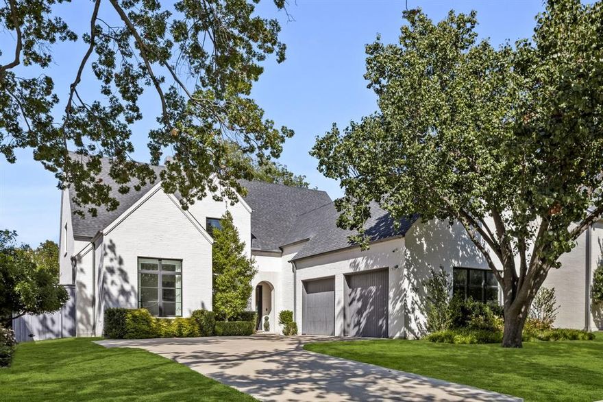 Experience timeless design and modern luxury in this stunning Devonshire home. Featuring 5 beds and 5 baths, the thoughtful layout offers a first-floor primary suite and second downstairs bedroom with private bath. Upstairs, are 3 ensuite beds and spacious playroom with huge storage closet. Crafted with exceptional attention to detail, the home boasts Marvin windows, Sub-Zero and Wolf appliances, marble surfaces, and level-4 finish walls. Enjoy effortless entertaining with seamless indoor-outdoor living, covered patio, and a pool and spa on an oversized lot. Ideally located near Inwood Village and the Tollway, this home blends sophistication, comfort, and convenience in one of Dallas’s most desirable neighborhoods.