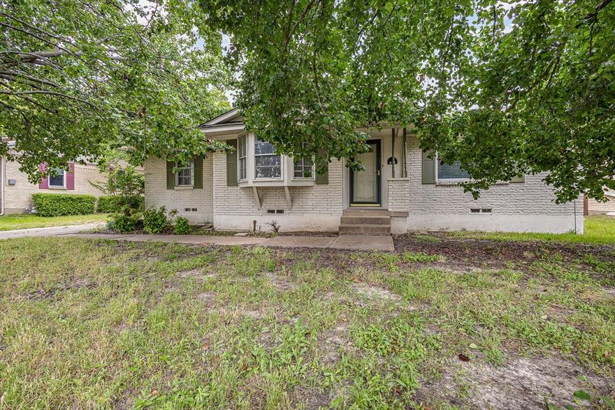 This 3 bed, 1.5 bath home is full of opportunity for investors, flippers, or anyone ready to bring their vision to life. Located in a quiet, established neighborhood, it features a functional layout with spacious bedrooms, and a half bath off the primary bedroom. The large backyard offers space to expand or create your outdoor oasis. With solid bones and tons of potential, a little TLC will go a long way. Sold as-is. Cash or renovation loans preferred