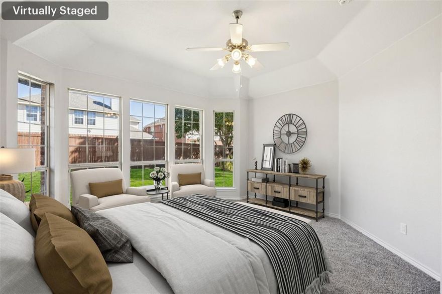 Located in the highly sought-after and established Craig Ranch North neighborhood, this beautifully remodeled home blends modern style with exceptional comfort. Updated with on-trend style with over 100-k in improvements! The owner has meticulously cared for and updated the property, featuring a new roof, new flooring, fresh paint throughout, and a completely renovated kitchen with on-trend finishes. The inviting two-story entryway welcomes you into an open-concept floorplan that flows effortlessly from room to room and is filled with abundant natural light. With five spacious bedrooms and three full bathrooms, there’s plenty of room for family, guests, or a home office setup. The attached two-car garage provides added convenience, security, and extra storage space. Step outside to enjoy a private, fenced backyard, perfect for relaxing, entertaining, or play. Ideally located near parks, shopping, dining, and award-winning schools, this move-in-ready home offers the perfect combination of style, comfort, and convenience in one of McKinney’s most desirable communities.  Schedule a private showing today and don't miss this gem!