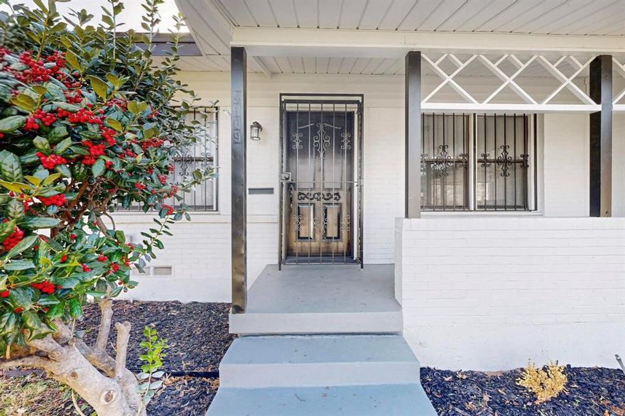 This beautifully remodeled single-family home offers modern comfort and style throughout. Featuring a brand new roof, the home boasts a spacious family room with a large bay window and cozy fireplace, perfect for gatherings. The updated kitchen is a chef’s dream with sleek quartz countertops and brand-new appliances. Both bathrooms have been completely refreshed with new vanities and elegant tile work. The bedrooms feature plush new carpet, creating a warm and inviting space. Located just minutes from major highways, this home provides easy access to downtown while offering a peaceful retreat. A true must-see!