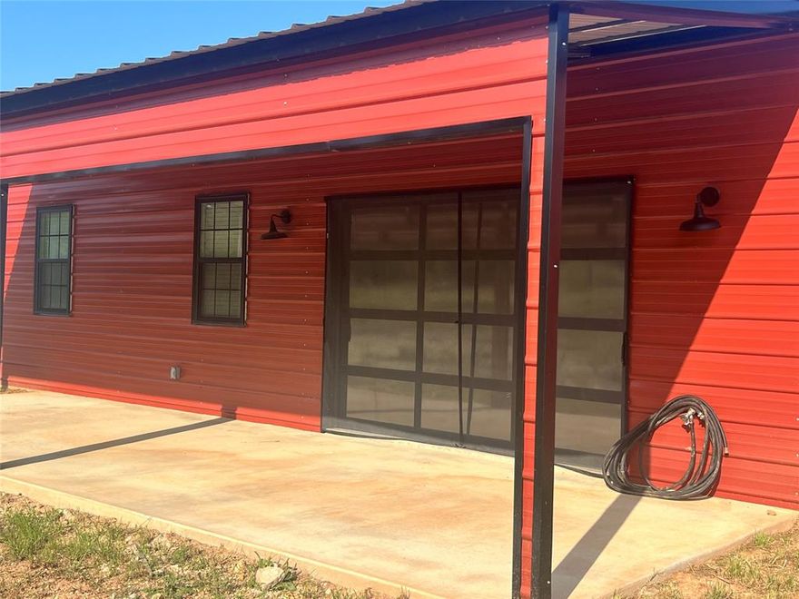 Discover peaceful country living on this secluded 16-acre retreat tucked among the rolling hills of Comanche County. Built in 2022, this stunning barndominium blends modern comfort with the beauty of the Texas outdoors. Step inside to an inviting open-concept layout that seamlessly connects the living, dining, and kitchen areas, perfect for gathering with family and friends. A striking living-room wall opens directly onto the patio, creating an effortless indoor, outdoor experience ideal for entertaining. Picture weekend barbecues, good company, and a few deer steaks sizzling on the grill.
The home features 3 bedrooms and 2 bathrooms, including a serene master suite with a spacious walk-in closet and a relaxing soaking tub, your personal retreat after a long day. Designed as a hunting getaway for the owner and his family, the property offers abundant wildlife and is already set up for wildlife management. Whether you’re hunting, exploring, or simply enjoying the quiet, this land delivers endless possibilities.
 Come experience your own private oasis in the heart of Texas. Peace, privacy, and wide-open spaces are waiting for you.