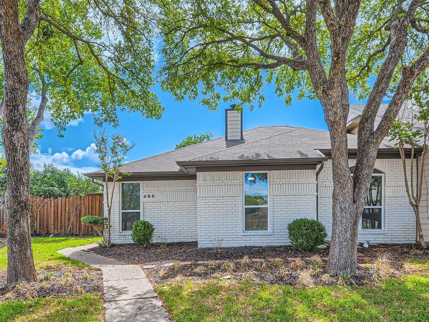 This is a must-see half duplex, perfect for an investor or homeowner looking for all the modern upgrades. Home is located in highly desirable Coppell ISD, this 3BD 2 Bath has been FULLY RENOVATED!! A few new features are as follows: HVAC, water heater, high-efficiency windows, custom cabinets, modern exterior paint, fully renovated kitchen, gorgeous bathrooms, new LVT flooring with hybrid wood veneer, and an 8ft board on board fence that goes around your private pool! Too many improvements to list. Please note pool is currently being cleaned!