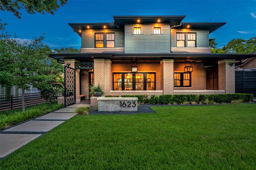 Welcome to an incredible newer construction home built by Thomas Cusick Custom Homes. Elegantly designed with no detail left unattended. Enter to a tall ceilings & large open floor plan filled w-natural light through a bank of windows that fully open to allow the interior & exterior spaces to flow seamlessly. Enjoy a designer kitchen with commercial-grade appliances, large island, built-in espresso machine, dual wine columns & butler pantry. The backyard is a dream with a large covered living area featuring an outdoor fireplace & built-in space heaters. Pool & hot tub lead to a custom putting green & covered area w-louvered system doubling as additional covered parking. Upstairs features a lux primary bedroom w-balcony overlooking the treetops & glimpses of Stevens Park Golf Course. The additional 3 bedrooms with ensuite baths make this home truly amazing. Don't miss the casual entertainment space off the pool complete with a full wet bar and living space perfect for any weather!