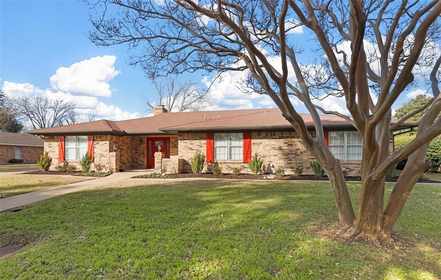 Spring has sprung and this home is in full bloom! Nestled in an established Fort Worth neighborhood, this beautifully updated property offers the perfect blend of charm, functionality, and modern finishes. From the moment you arrive, you’ll notice the inviting curb appeal and thoughtful upgrades that make this home truly move-in ready. In 2025, this home completed a stunning round of upgrades including recessed lighting, designer tilework in both the kitchen and primary bathroom, a fully redesigned fireplace, under-cabinet lighting in the kitchen, new flooring throughout, and a custom cubbies thoughtfully built into the laundry room. Every detail was carefully considered to create a space that feels both elevated and livable. Step inside to find light-filled living spaces, a versatile layout, and finishes that feel timeless yet fresh. The kitchen and living areas flow seamlessly, creating the perfect setting for entertaining or everyday comfort.
The home also features an oversized garage with an impressive amount of built-in cedar storage closets, offering both functionality and character. A huge bonus is the additional covered parking with a carport over the rear-entry garage, providing flexibility and convenience that’s hard to find. Out back, enjoy a sprawling backyard with plenty of space for gardening, outdoor activities, or simply relaxing in your own private retreat. Whether hosting, playing, or unwinding, this yard offers the space to do it all. With updates already completed and thoughtful features throughout, this is an incredible opportunity to step into a home that truly has it all!