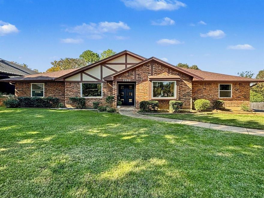 Welcome to 2200 Midhurst Drive, a beautifully remodeled 4-bedroom, 3-bath home that perfectly blends modern luxury with comfortable living. From the moment you step inside, you’ll notice the attention to detail and tasteful upgrades throughout — sleek finishes, designer fixtures, and an open-concept layout ideal for both everyday living and entertaining. The gourmet kitchen features premium stainless-steel appliances, custom cabinetry, and quartz countertops that flow seamlessly into the spacious living and dining areas. The primary suite offers a private retreat with a spa-inspired bathroom, electric fireplace, and generous walk-in closets. Step through the relaxing sunroom to your own backyard oasis — complete with a sparkling inground pool and a personal putting green. Whether you’re hosting summer gatherings or relaxing under the stars, this outdoor space is built for enjoyment year-round. Additional highlights include updated systems, new flooring, modern lighting, and a two-car garage. Located in a desirable neighborhood close to schools, shopping, and parks, this move-in-ready home truly has it all.