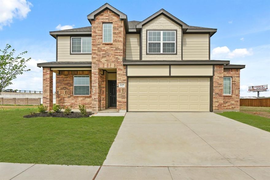 Love where you live in Burgess Meadows in Cleburne, TX! The Lazio floor plan is a spacious 2-story home with 4 bedrooms, 3.5 bathrooms, study, game room, and a 2.5-car garage. This home has it all, including privacy blinds and vinyl plank flooring throughout the common areas! The gourmet kitchen is sure to please with 42-inch cabinets, granite countertops, and stainless-steel appliances. Retreat to the first-floor Owner's Suite featuring a beautiful bay window, double sinks with granite countertops, a separate tub and shower, walk-in closet, and a tray ceiling for some dramatic flair. Secondary bedrooms have walk-in closets and secondary baths have granite countertops! Enjoy the great outdoors with a 12x12 patio! Don’t miss your opportunity to call Burgess Meadows home, schedule a visit today!